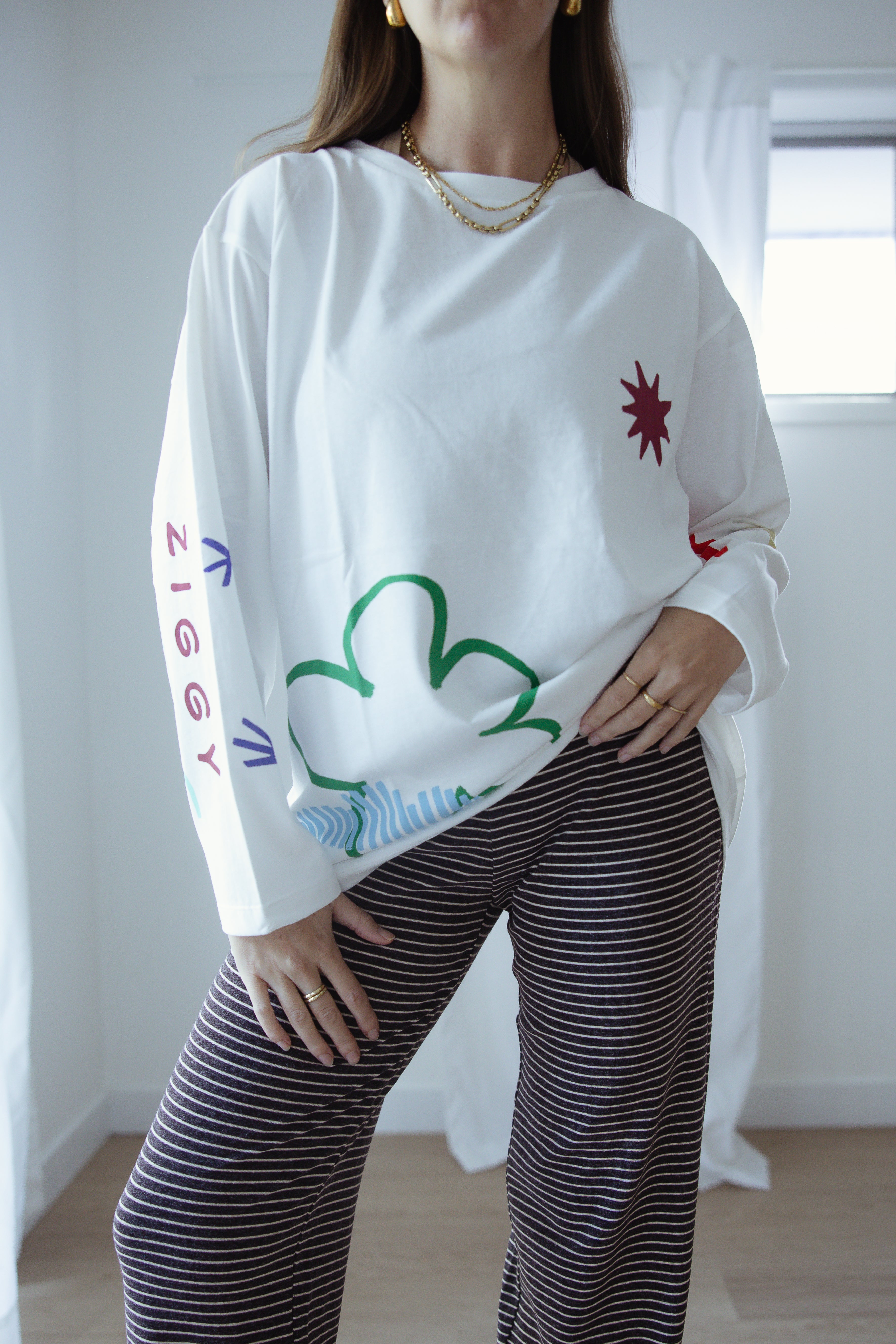Oversized Ziggy Long Sleeve