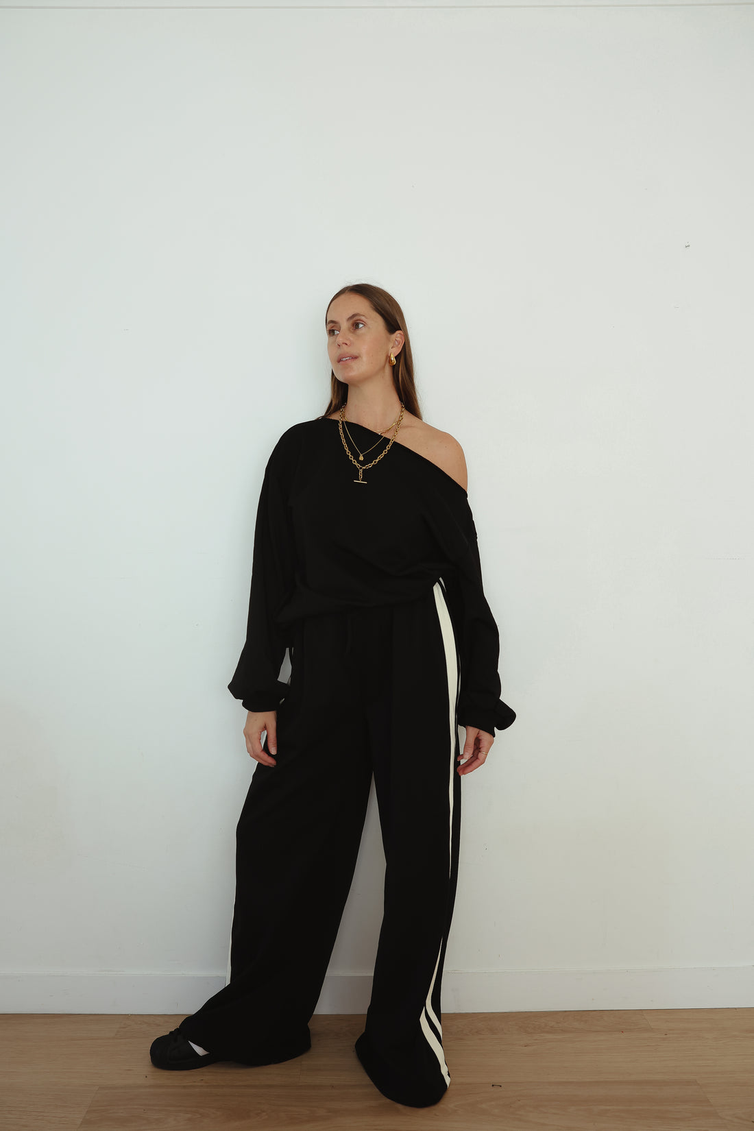 Noah Long Sleeve Top - Black