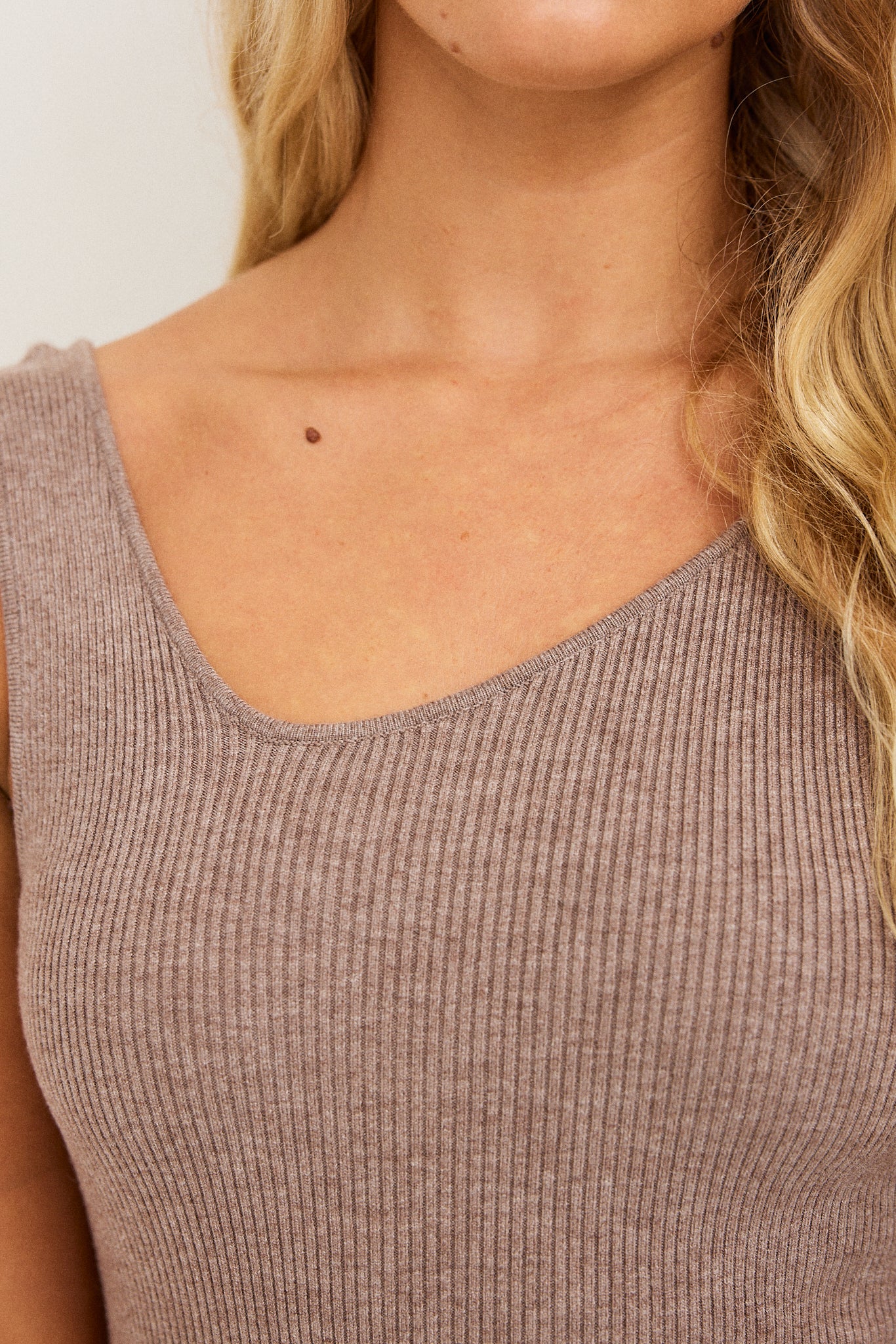 Florence Knit Dress - Taupe