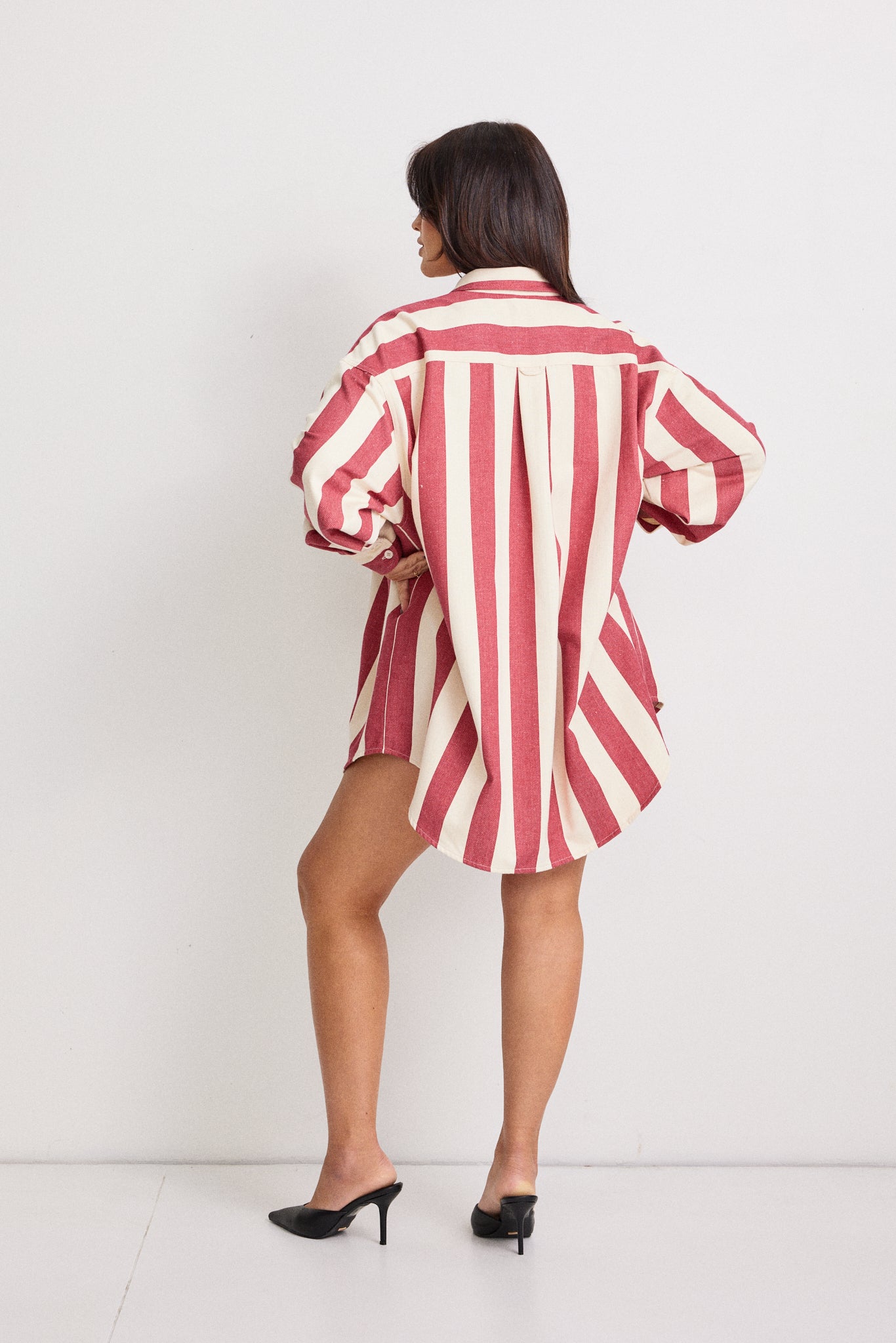 Sid Shirt - Stripe Red