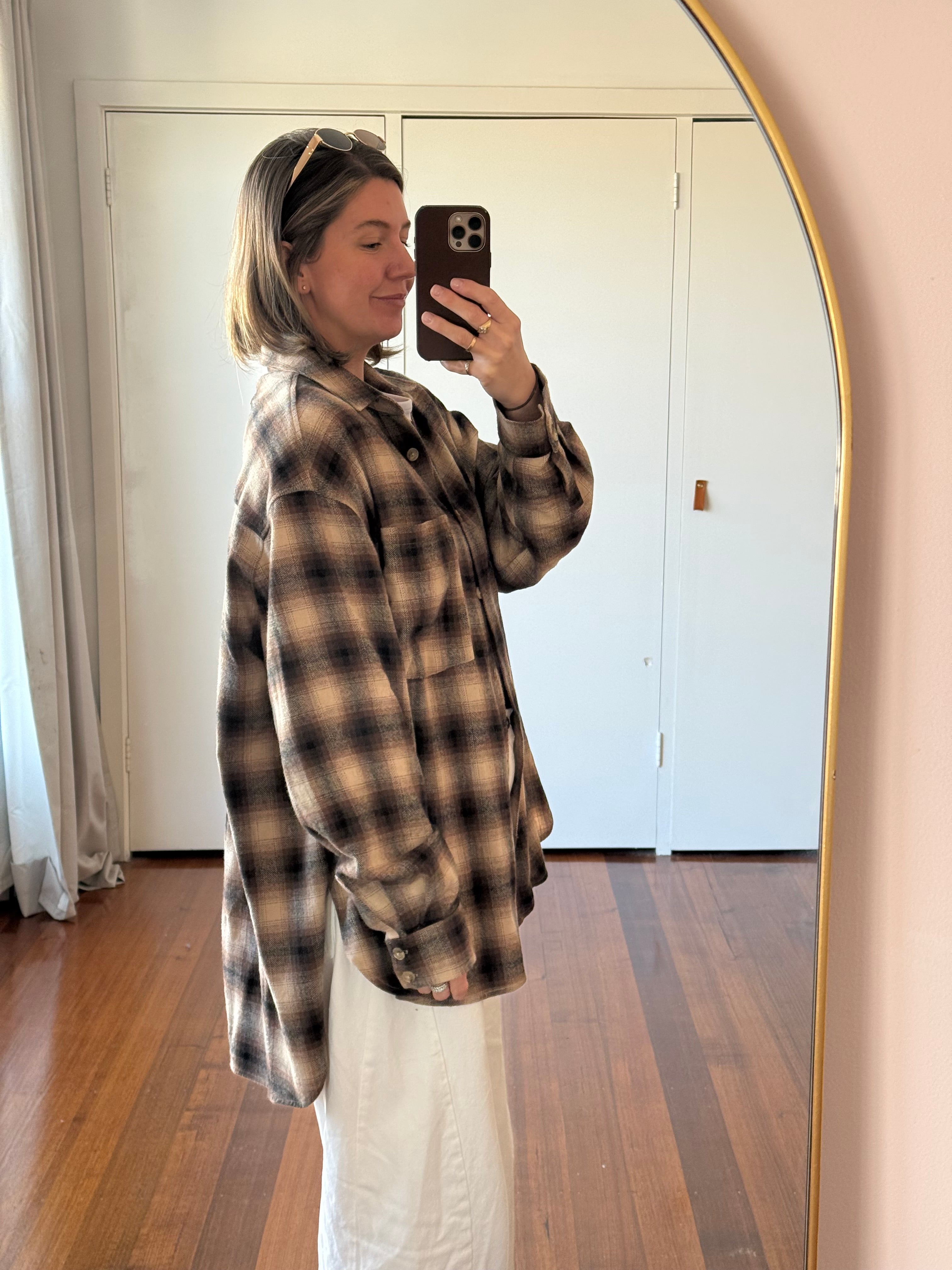 Blake - Brown Flannel shirt