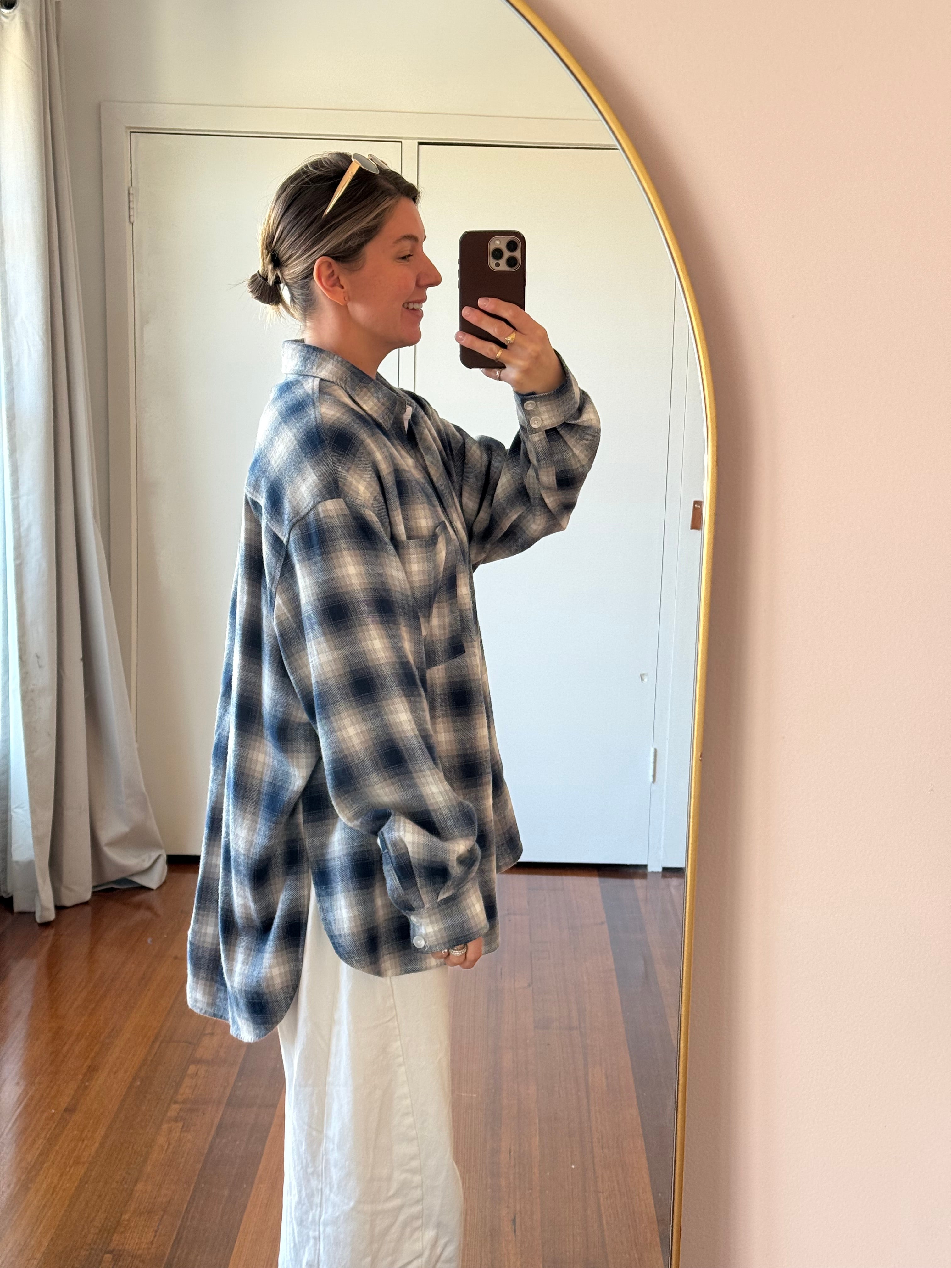 Blake - Blue Flannel shirt