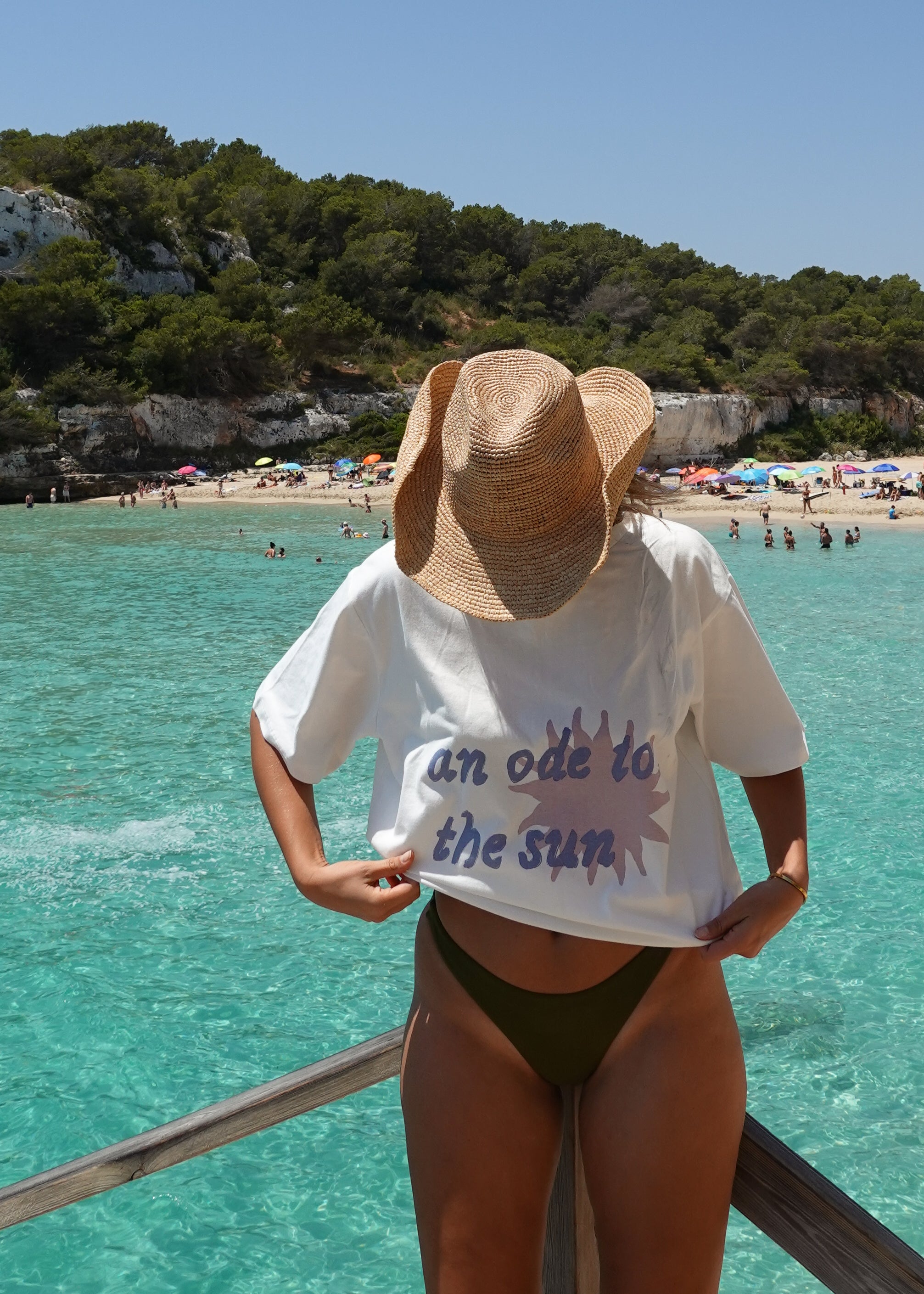 "An Ode To The Sun" Oversized Tee