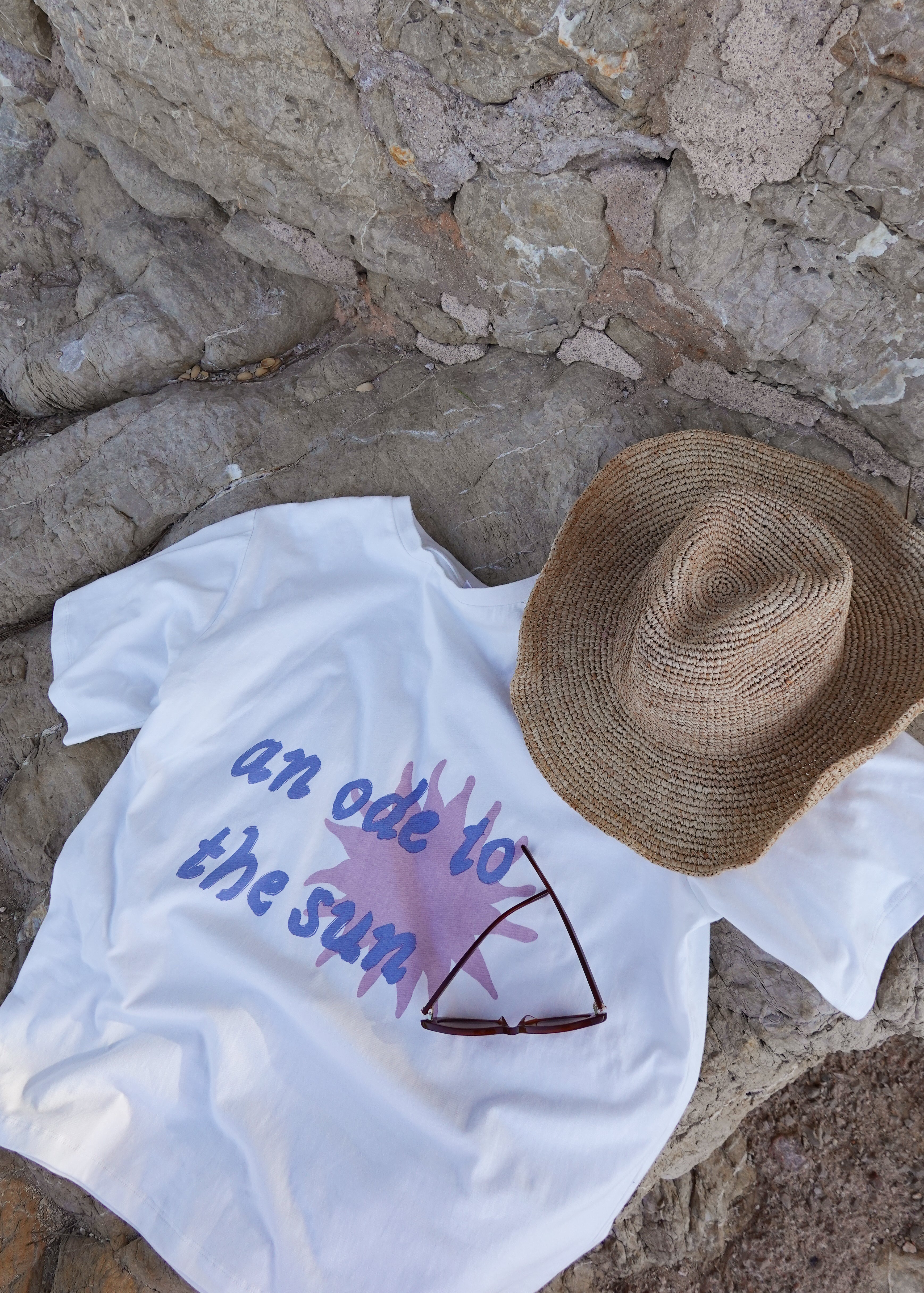 "An Ode To The Sun" Oversized Tee