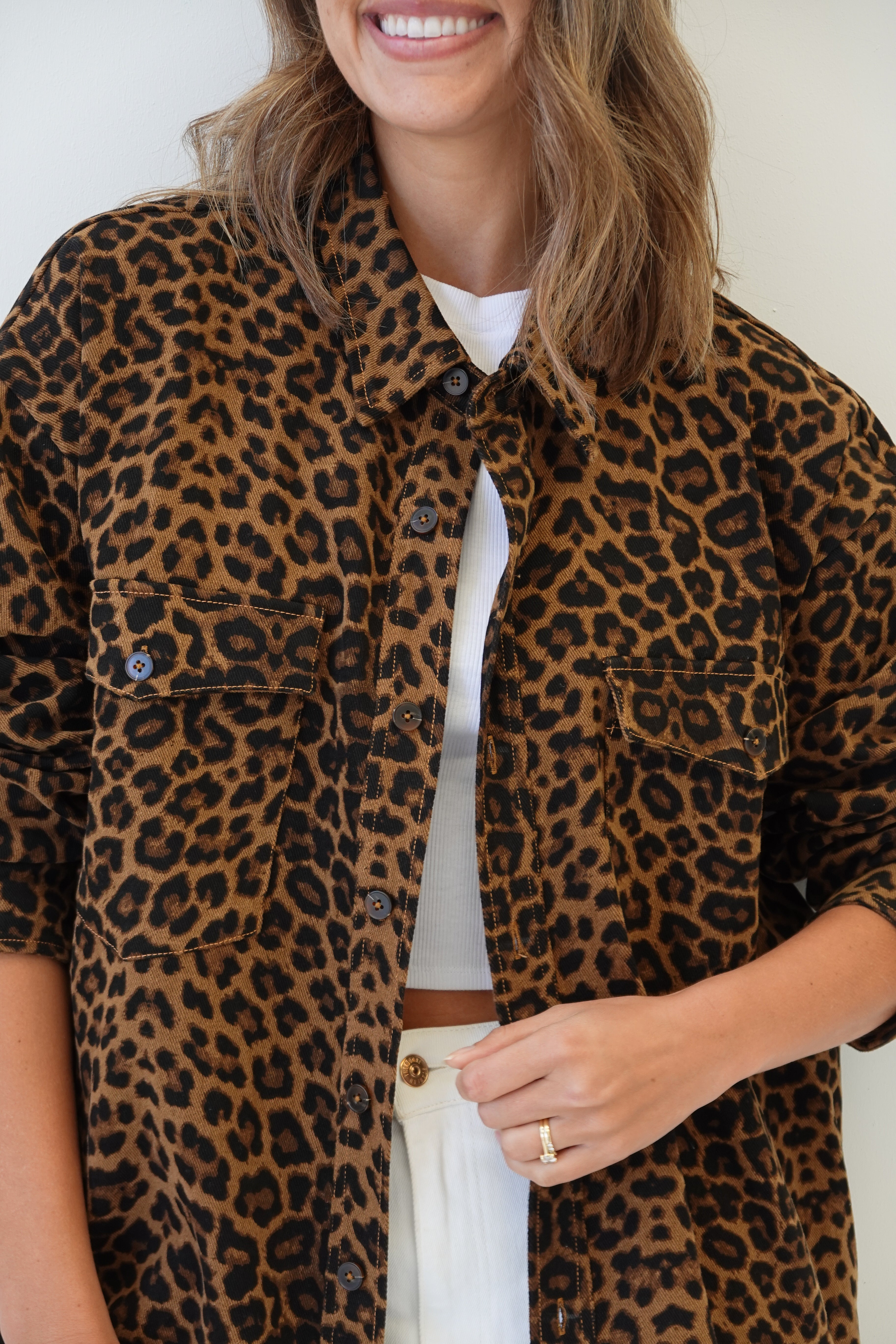 Sid Shirt - Leopard print