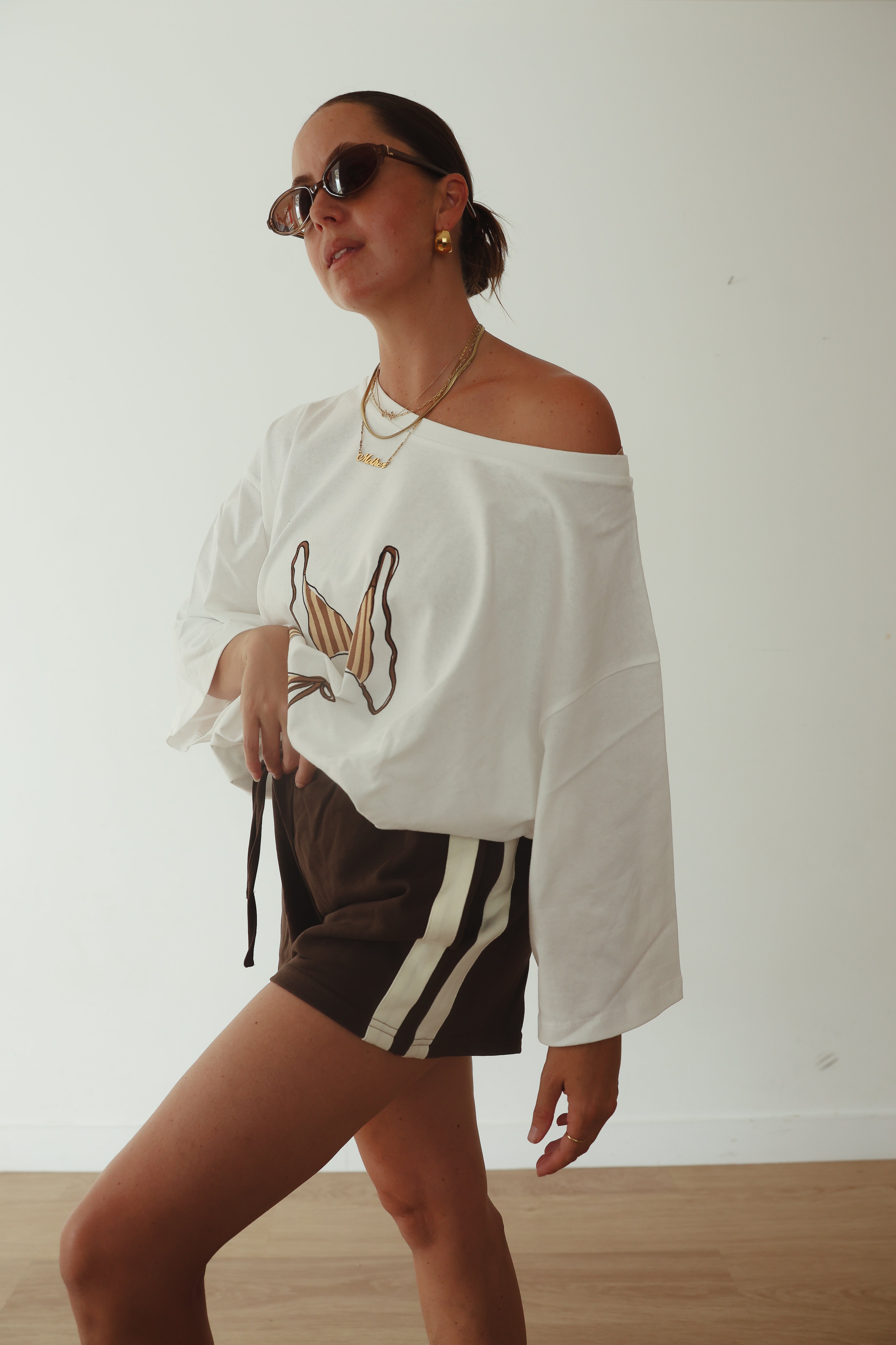 Bikini Very Oversized Tee - Stripe