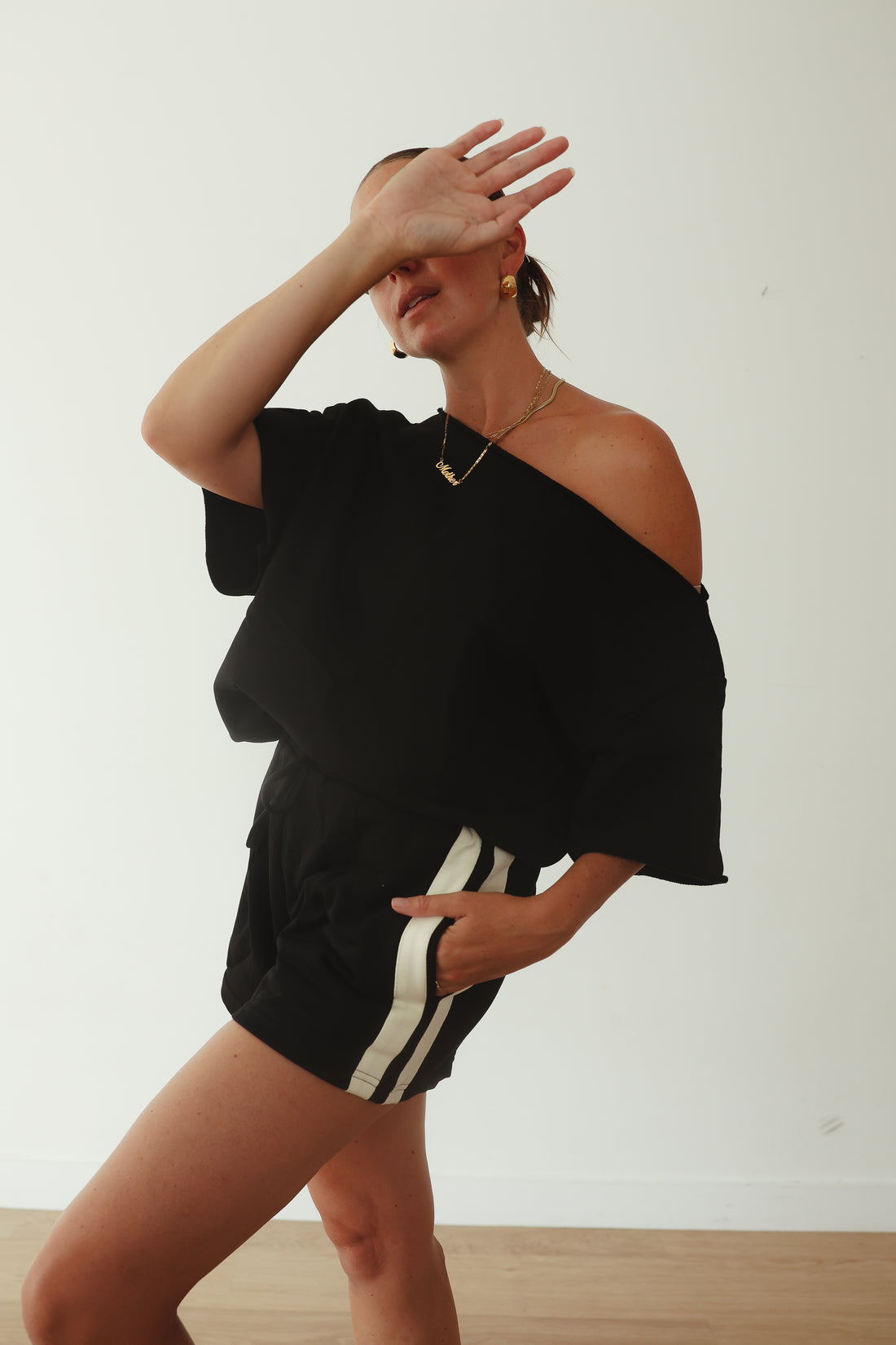 Noah Track Shorts - Black