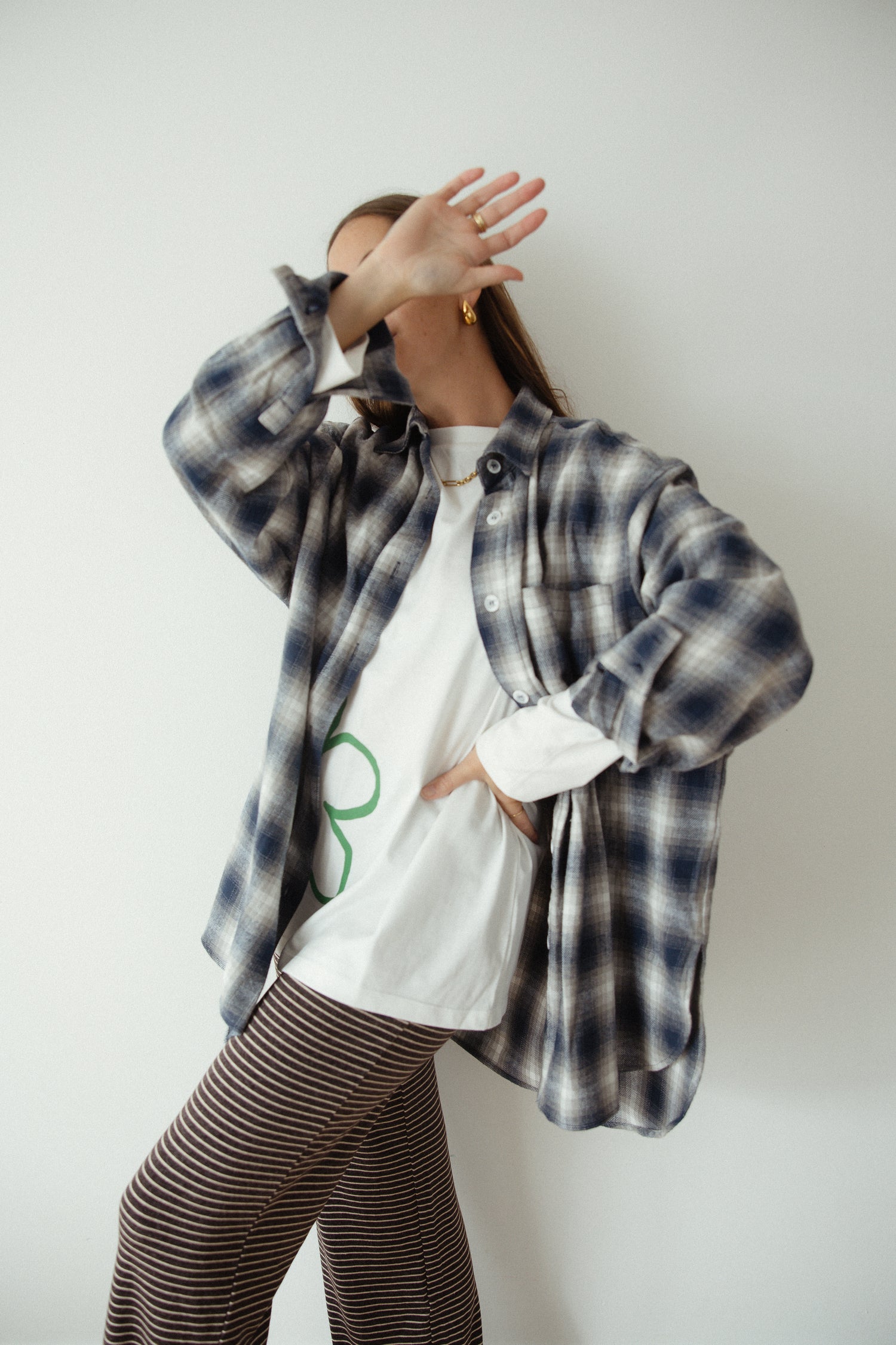 Blake - Blue Flannel shirt