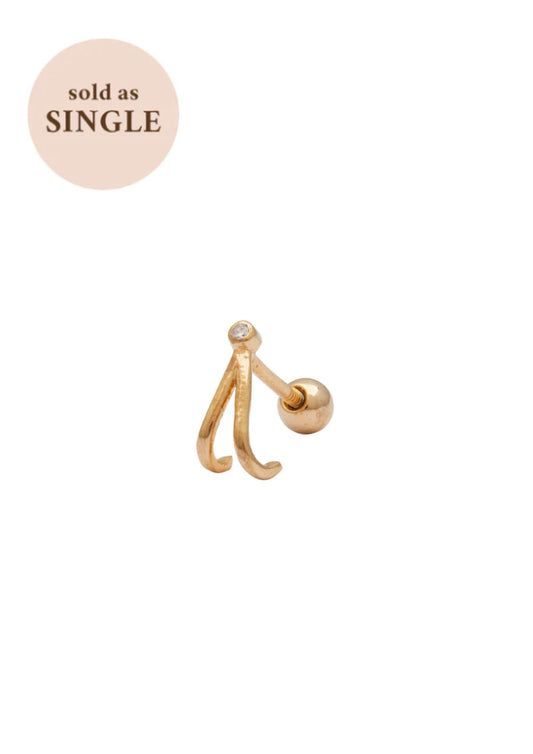 Faye Wishbone Stud (SINGLE)