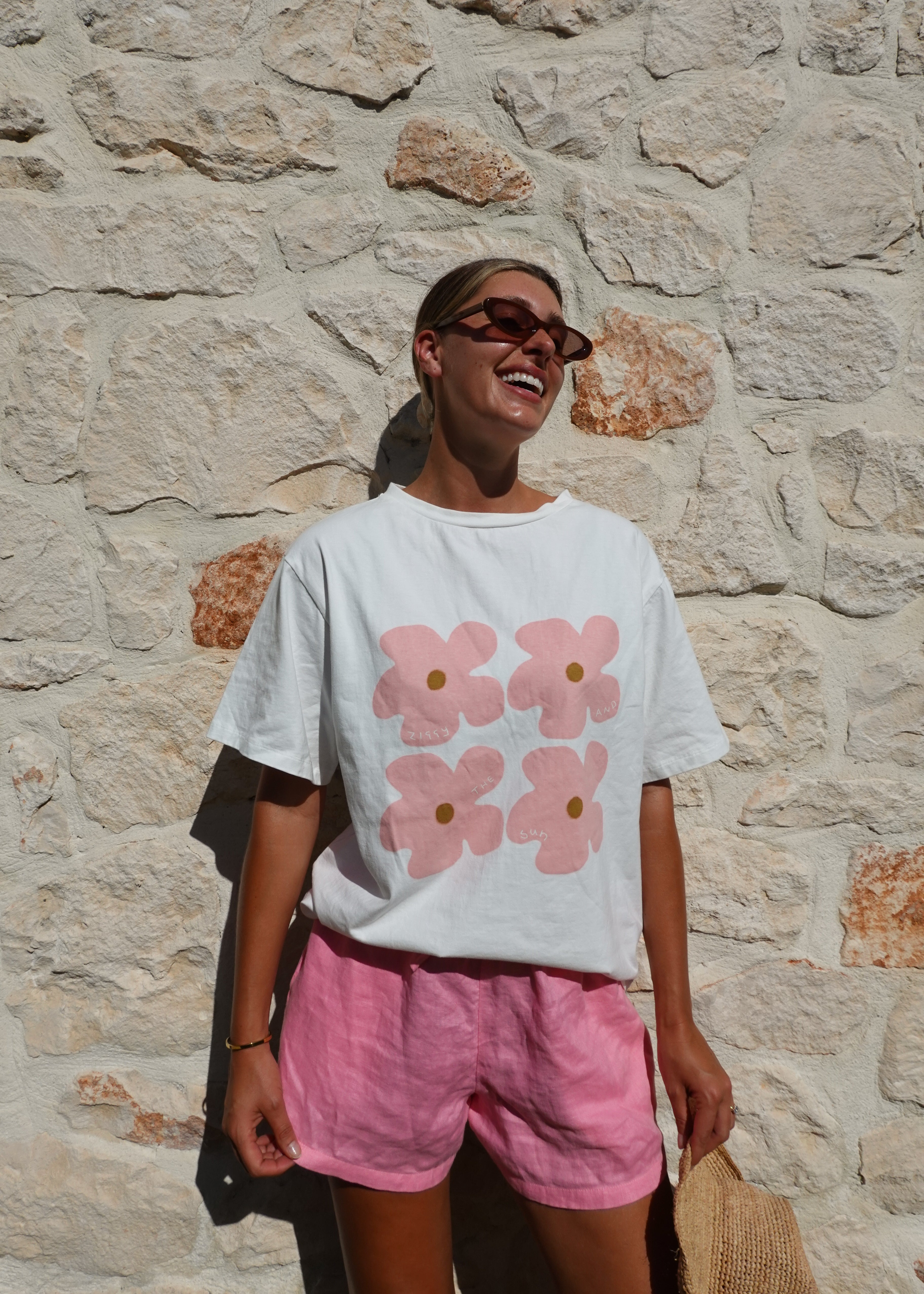 Flower Oversized Tee