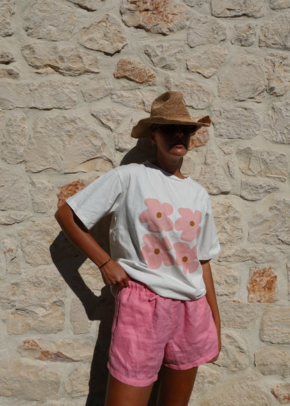 Flower Oversized Tee