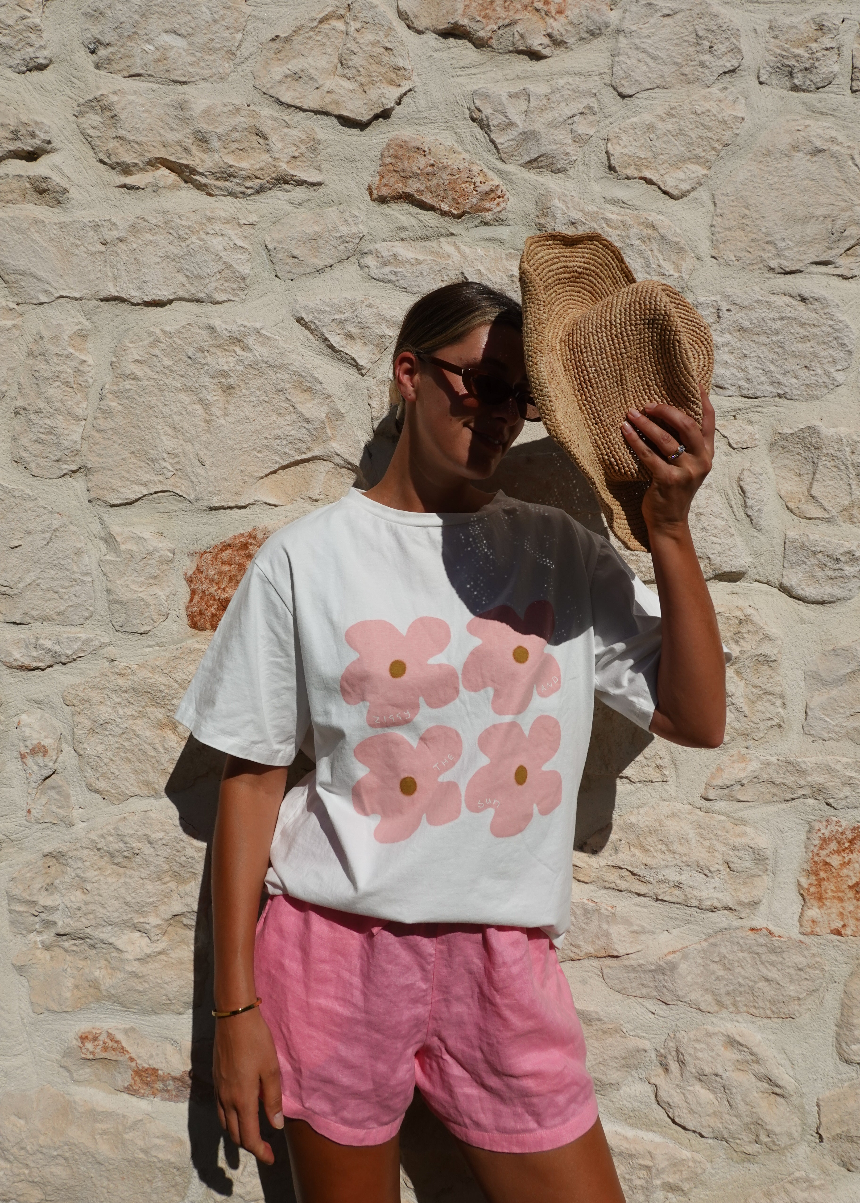 Flower Oversized Tee