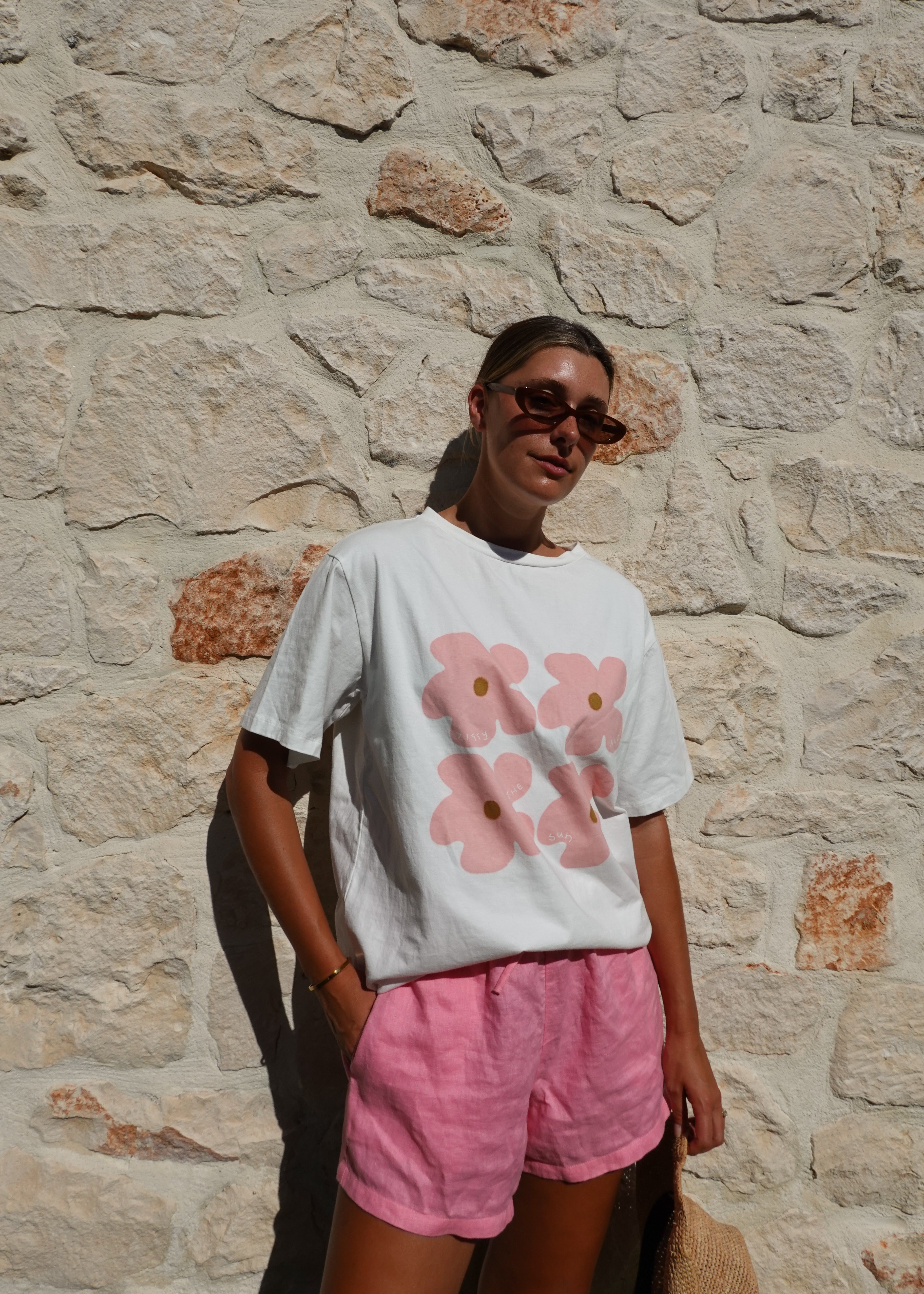 Flower Oversized Tee