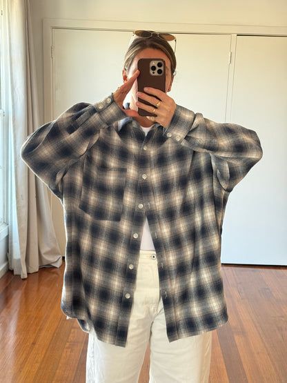 Blake - Blue Flannel shirt