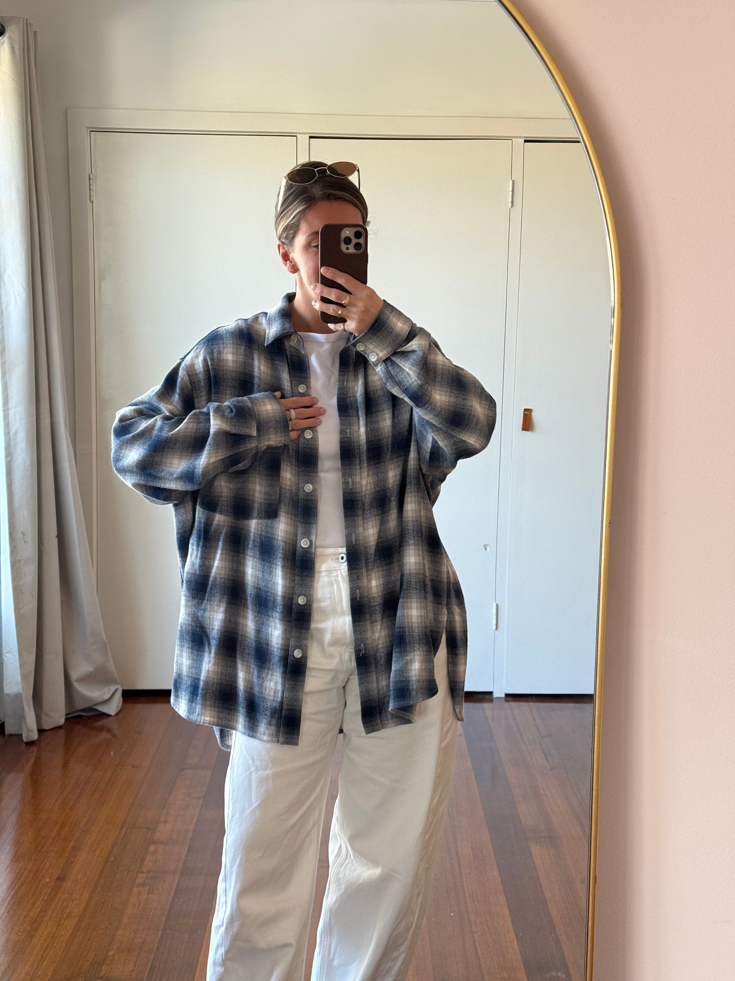Blake - Blue Flannel shirt
