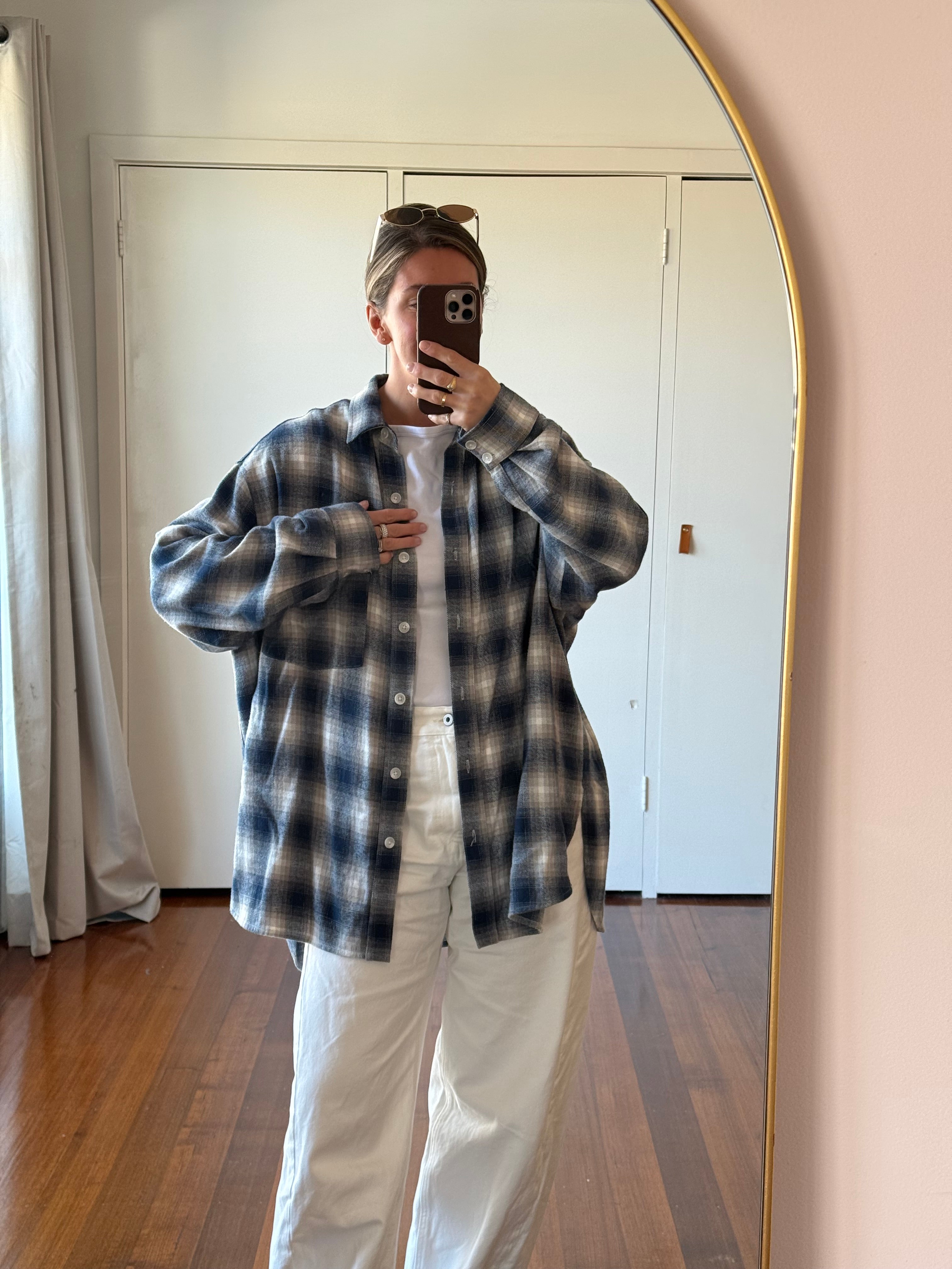 Blake - Blue Flannel shirt