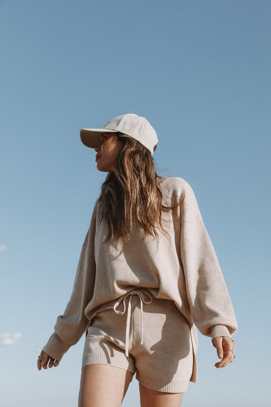Luna Knit Sweater - Sand