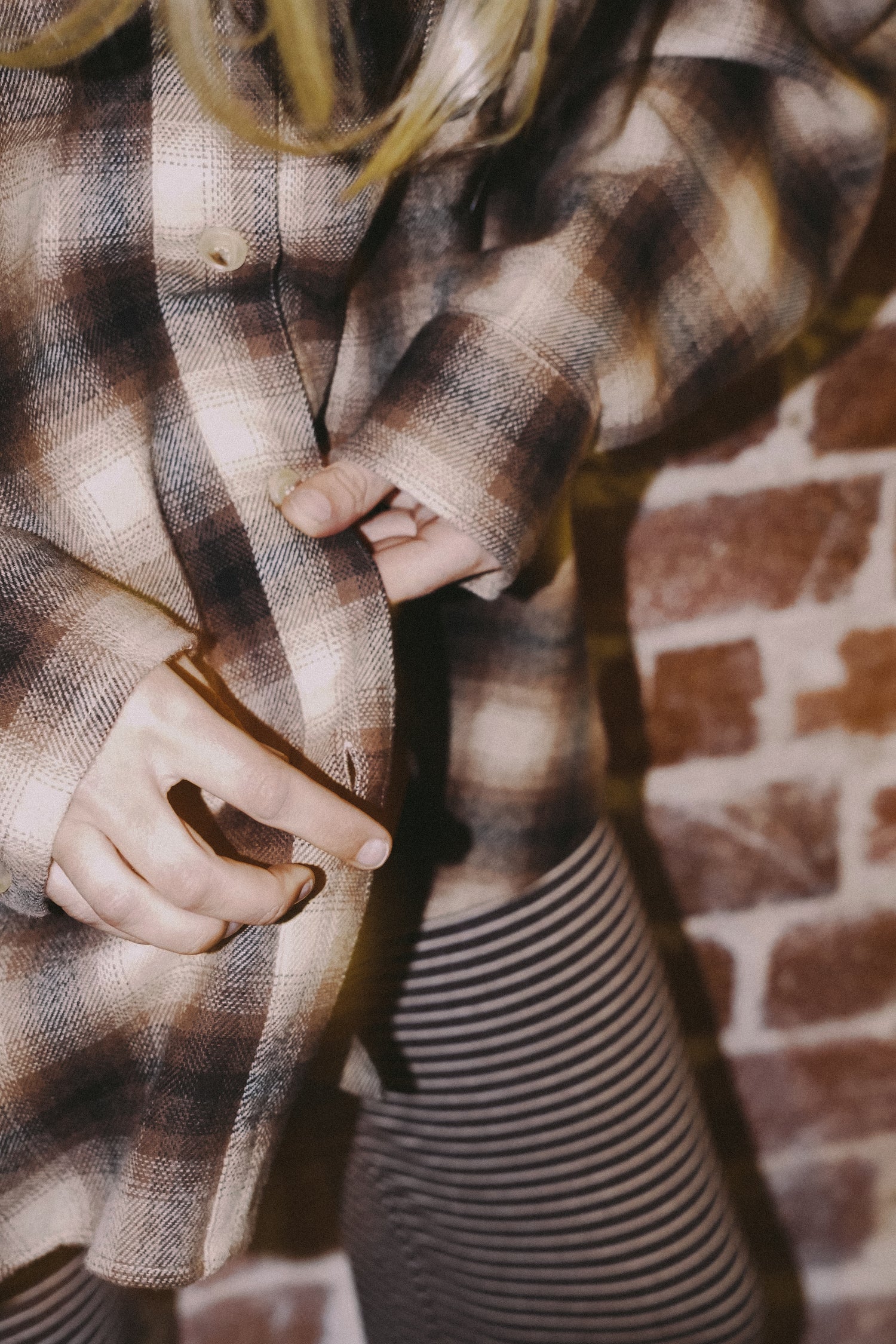 Blake - Brown Flannel shirt