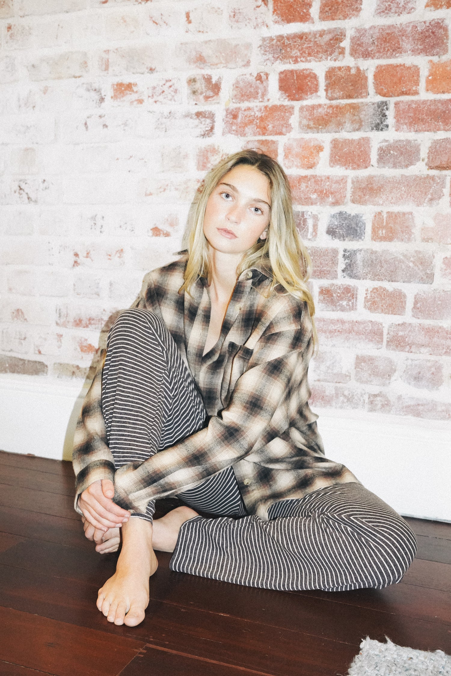 Blake - Brown Flannel shirt
