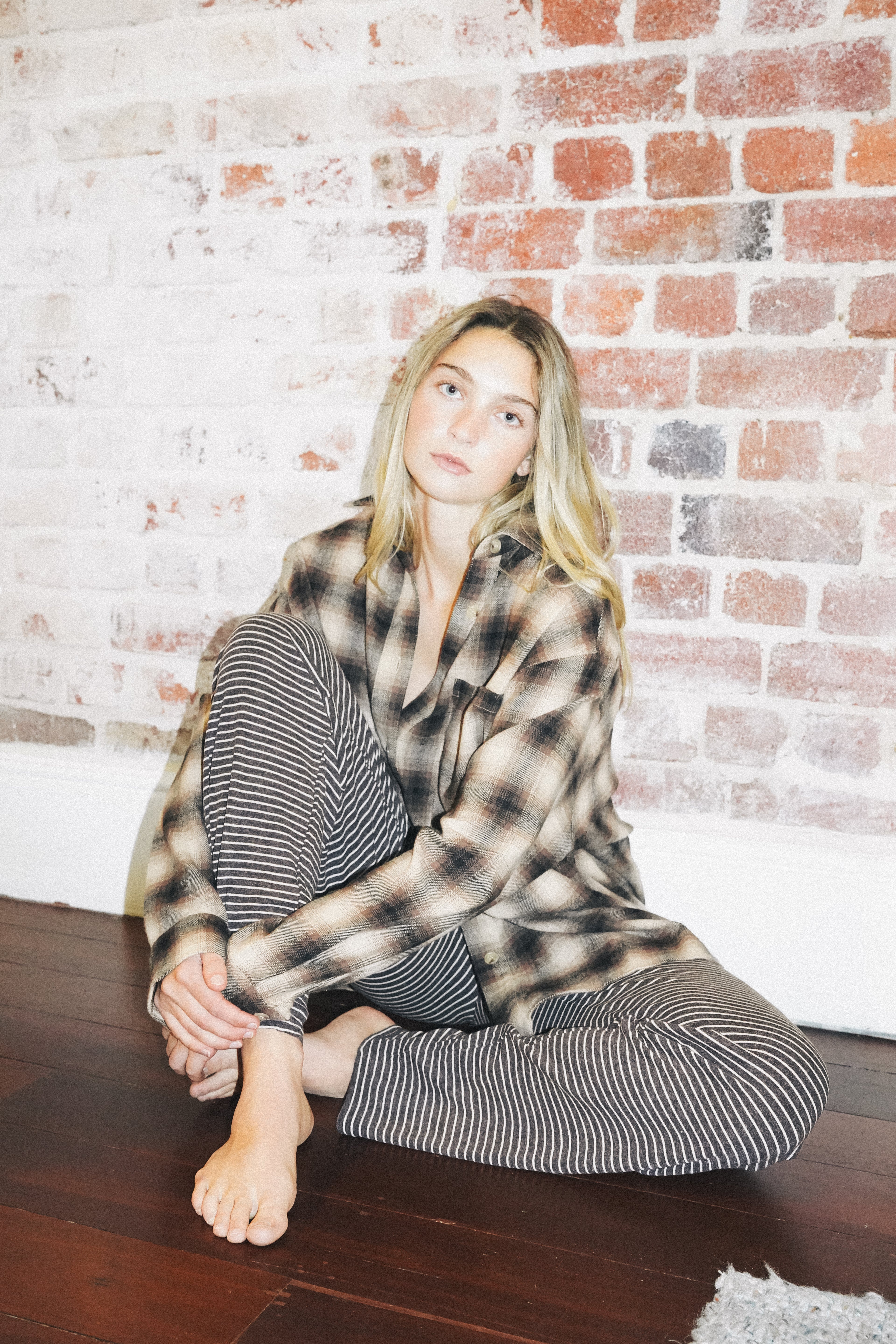 Blake - Brown Flannel shirt