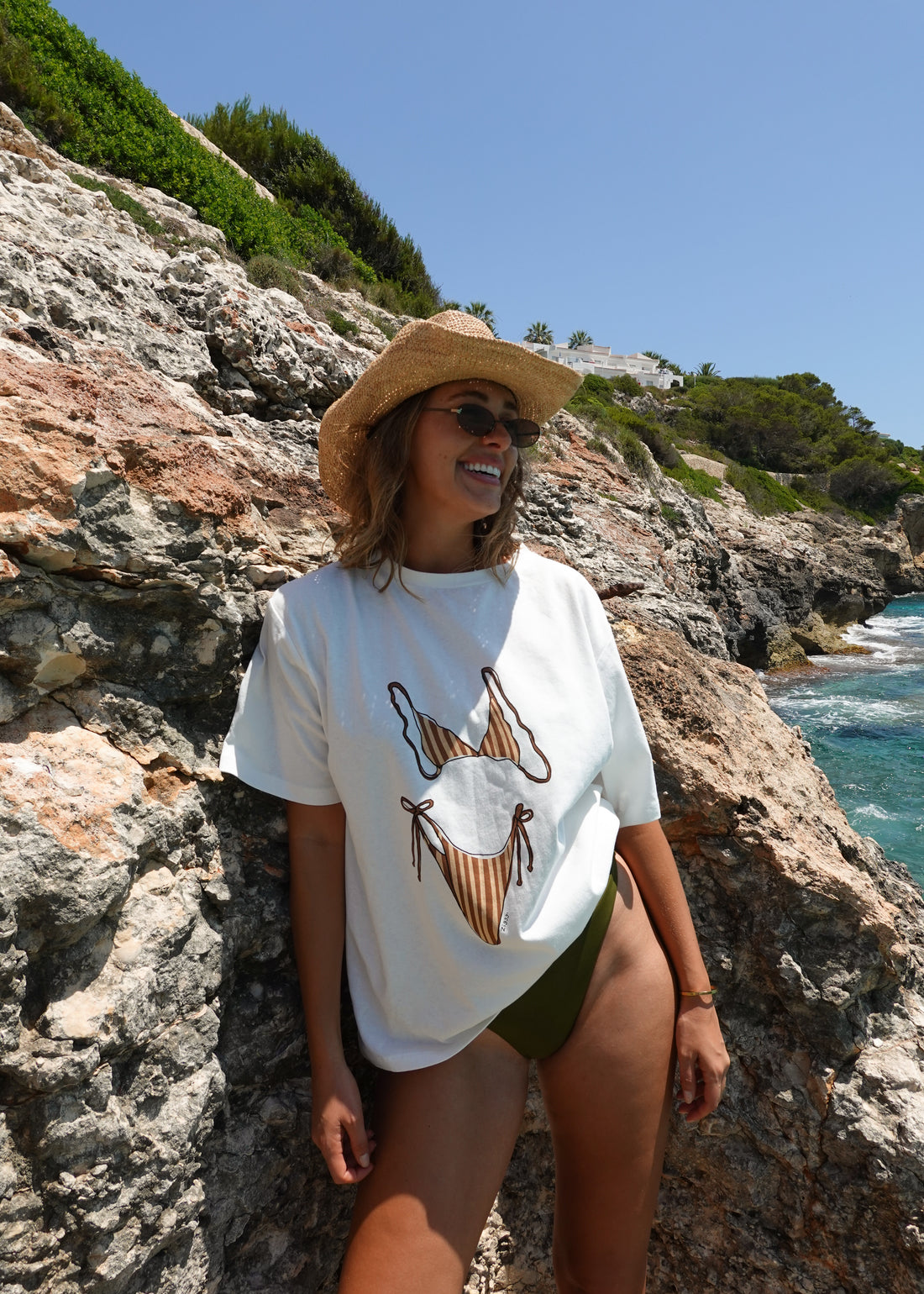 Bikini Very Oversized Tee - Stripe