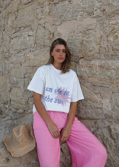 "An Ode To The Sun" Oversized Tee
