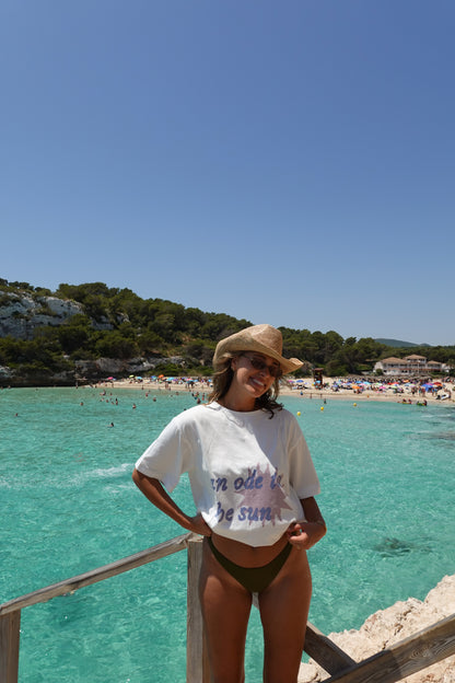 &quot;An Ode To The Sun&quot; Oversized Tee