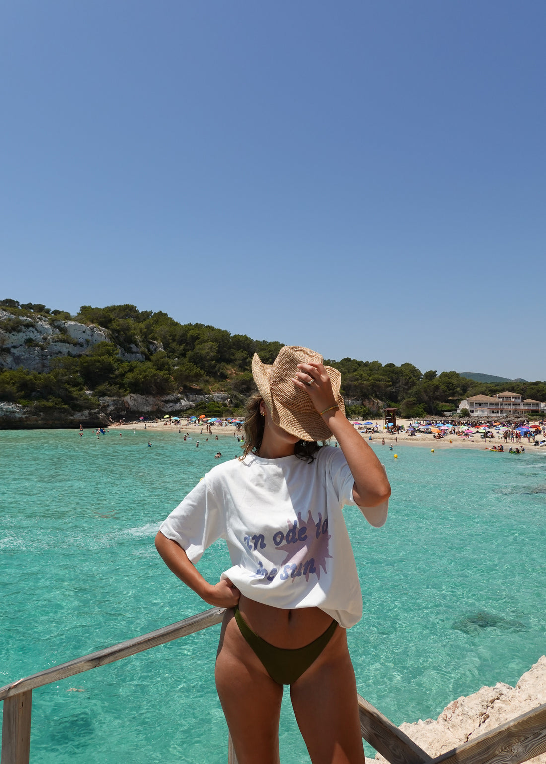 "An Ode To The Sun" Oversized Tee