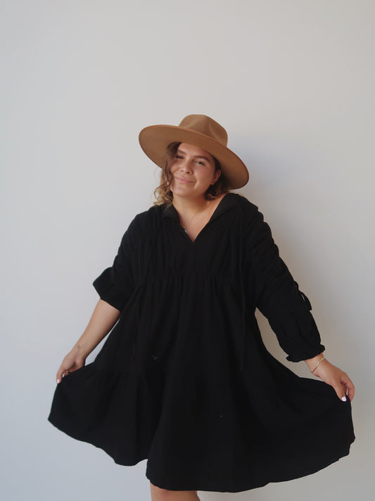 Sadie Mini Dress - Black